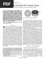 A Compact Dual-Band GPS Antenna Design