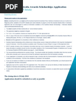 Download Australia Awards Scholarship Form by Centerback SN220636476 doc pdf