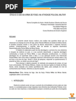 Artigo Ética e o Uso Da Arma de Fogo Na Atividade Policial Militar-1