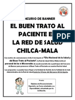 Concurso Buen Trato Afiche