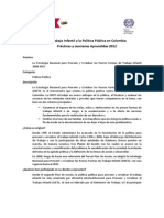 La Estrategia Nacional Para Prevenir y Erradicar Las Peores Formas de Trabajo Infantil 2008 2015