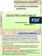 Desastres Naturales