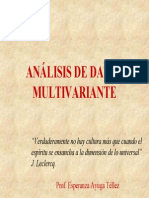 Analisis Multivariante Resumen