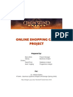 Online Shopping Cart Project: Prepared by