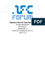 NFCForum TS Signature RTD 1.0