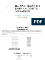 A Modified Split-Radix FFT With Fewer Arithmetic Operations