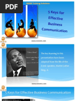 5 Keys for Effective Business Communication 