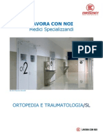 LAVORA CON NOI Medici Specializzandi - Ortopedia e Traumatologia (SL)