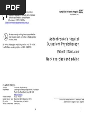  Neck Exercises and Advice