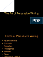 Persuasive Writing