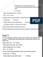 Soal HPP Proses