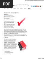 The Ultimate Network Security Checklist