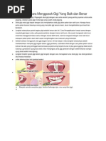 Download Gambar Dan Cara Menggosok Gigi Yang Baik Dan Benar by Cindy Fenita Mangindaan SN220688983 doc pdf