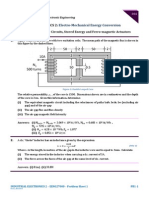 Problem Sheet For Ferromagnetic Actuators