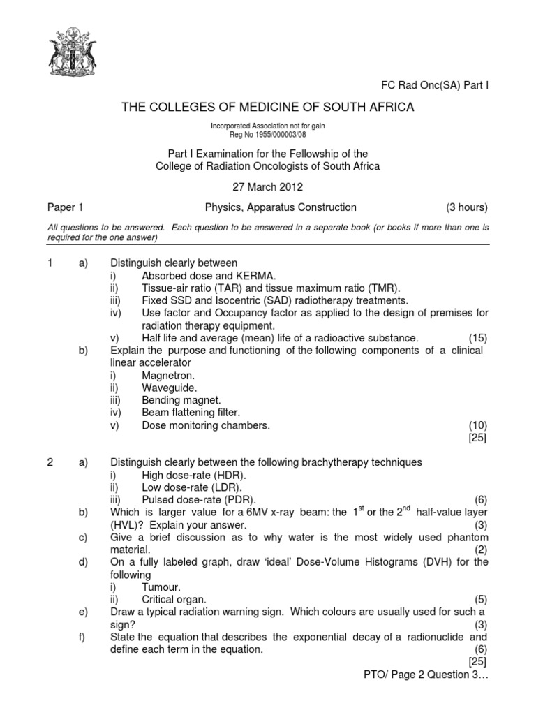 Radiation therapist skills picture