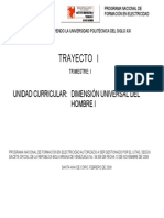 Dimension Universal Del Hombre I PDF