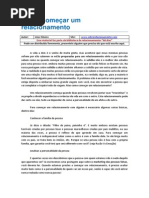 Como Começar Um Relacionamento