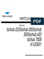 Bizhu423 363 283 223PartsManual