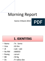 Morning Report: Kamis 4 Maret 2014