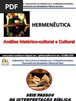 Hermenêutica Aula 5