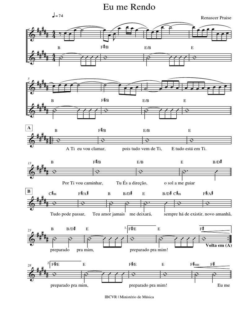 Renascer Praise Eu Me Rendo