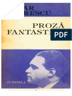 Cezar Petrescu Proza Fantastica