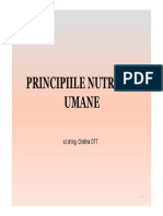 Principiile Nutritiei Umane Curs 1