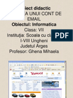 0crearea Unui Cont de Email
