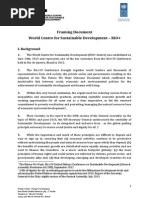 Download RIO Centre Framing Document by UNDP World Centre for Sustainable Development SN220757463 doc pdf