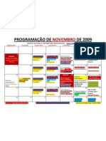 Programação de DE 2009: Novembro