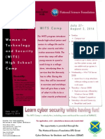 Women in Technology and Security Camp - July 7 - Aug 2 PDF