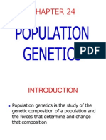 Chapter 24-Population Genetics 