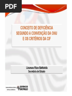 Conceito de Deficiência