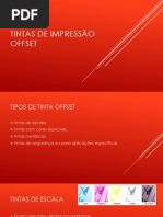 Tintas de Impressão Offset