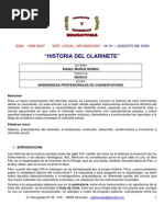 Historia Del Clarinete