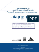 The JORC Code