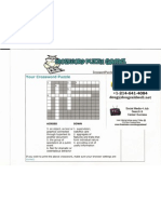 P4SMF X-Word Puzzle Handout