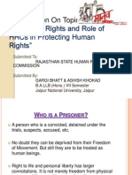 9.Prisoner's Rights and Role of HRC's in Protecting HRs (by-Gargi Bhatt & Ashish Khokad)