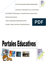 Portales Educativos Enviados Posteriormente