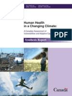 Human Health in a Changing Climate