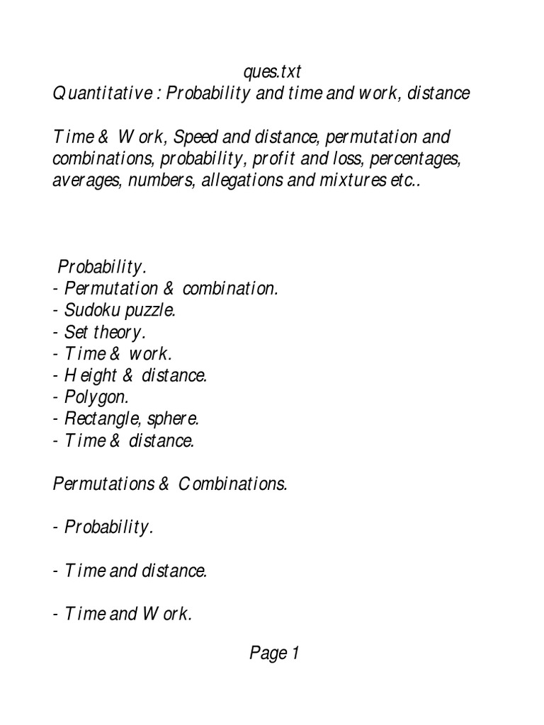 Quantitative Aptitude Practice | PDF | Triangle | Perpendicular
