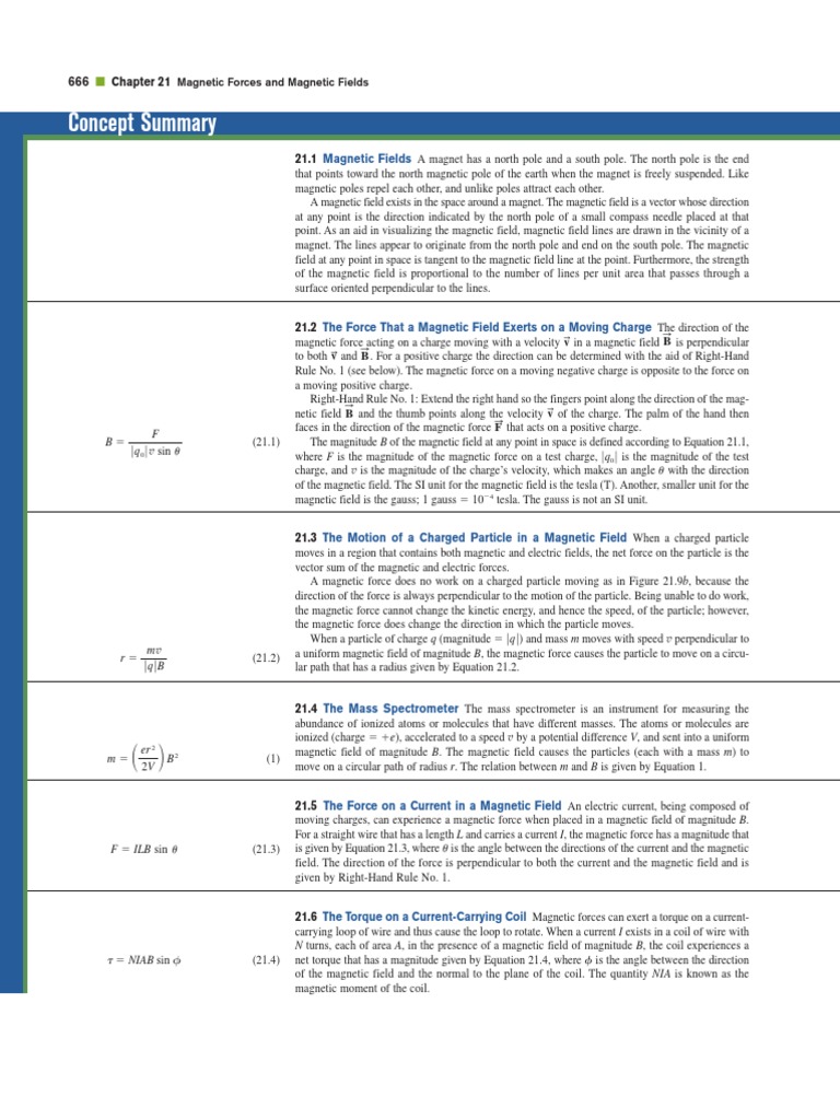 Physics 9th Edition | PDF | Magnetic Field | Magnet