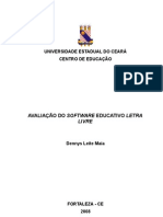 Avaliação Do Software Educativo Letra Livre