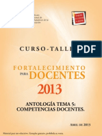 Tema 5 Antologia 2013