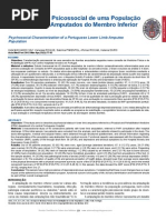 Caracteristicas de La Poblacion Portuguesa Amputada