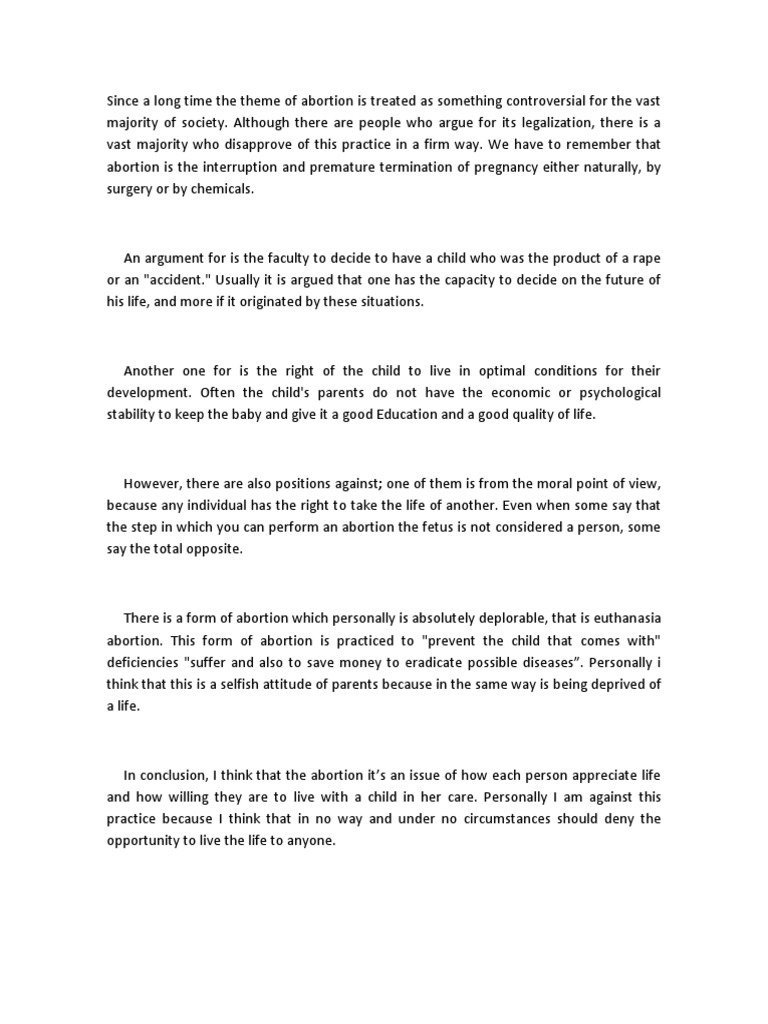 Abortion: Ethical Perspectives and Controversies | PDF