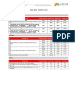 SUNDDE - Listado de Precios - 20140428 - Carnes de Aves, Azúcar y Arroz