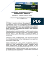 Biorregulador em Trigo - Efeito de Cultivar e Estádio Fenológico de Aplicação