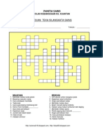 Peraduan Silangkata Minggu Sains (1)