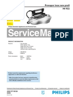 Service Manual: Provapor Inox New Profi HI 922